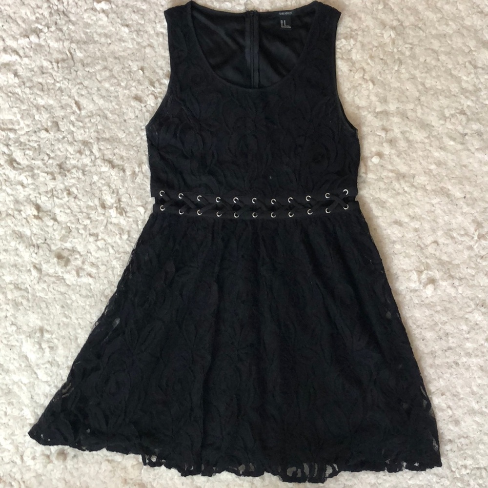 Black Lace Dress